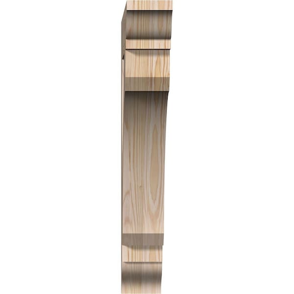 Legacy Traditional Smooth Bracket, Douglas Fir, 3 1/2W X 20D X 24H